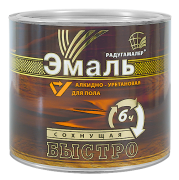 Эмаль для пола алкидно-уретановая быстросохнущая
